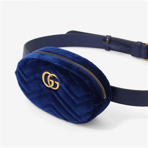 gucci marmont belt bag blue|gucci marmont bag worth it.